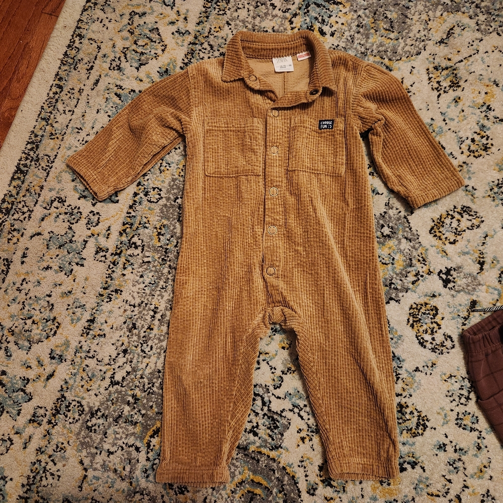 Corduroy Jumpsuit (Runs Large)